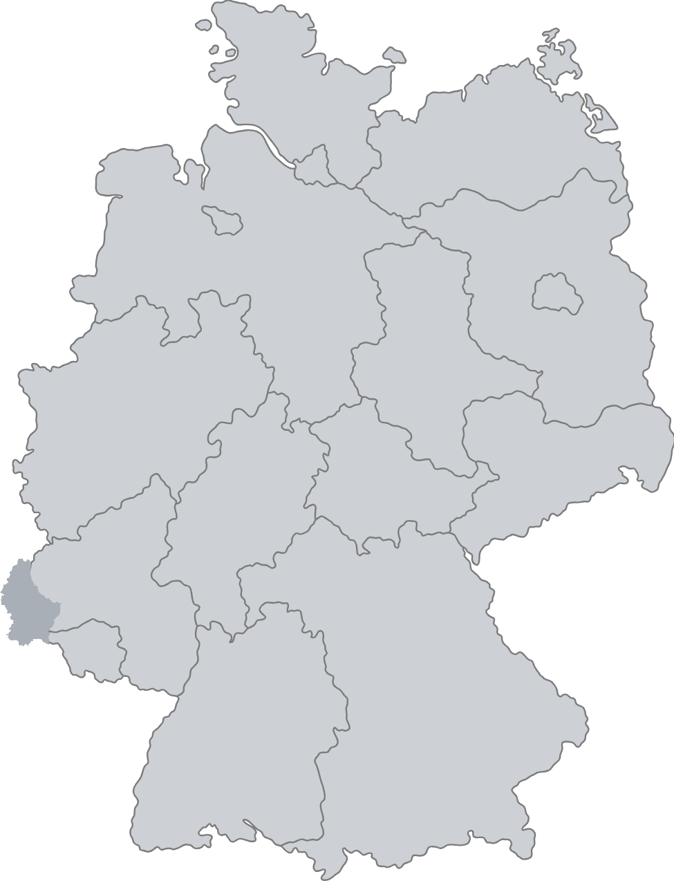 Germany Map with office locations